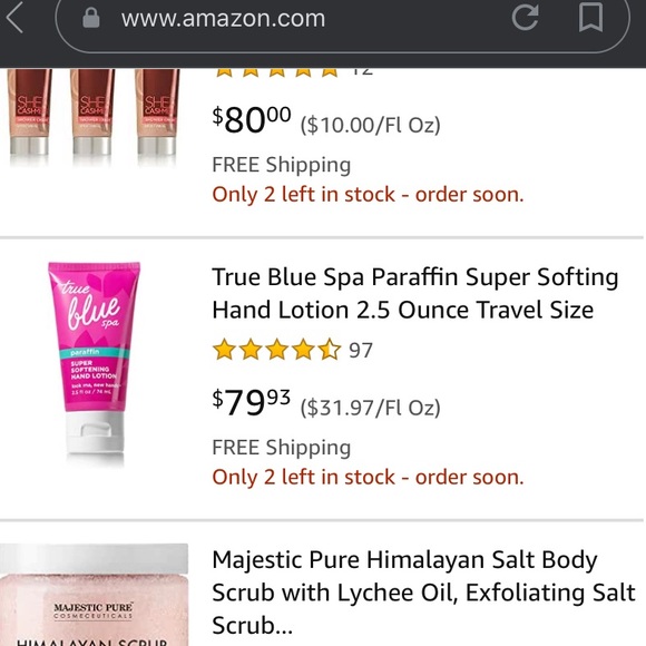 Glove Me Tender True Blue Spa Restorative Hand Treatment w Shea Butter - Picture 5 of 9